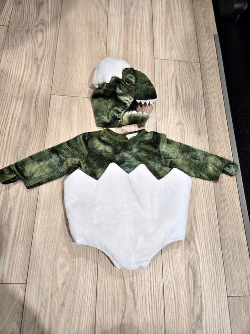 Pottery Barn Kids Baby T. Rex Egg Halloween Costume